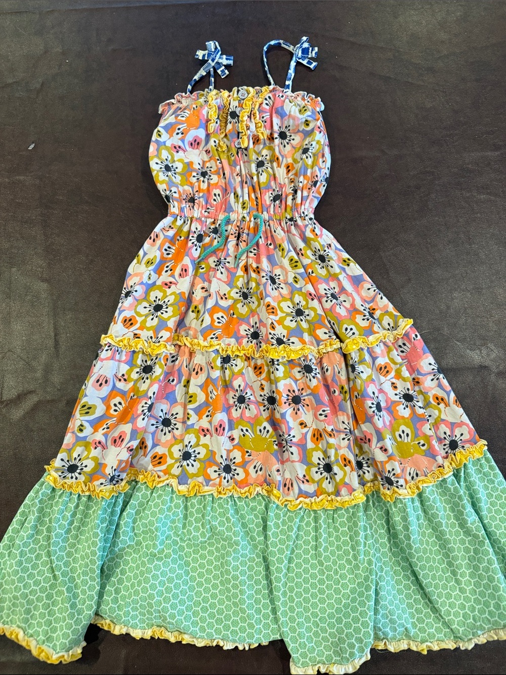 Matilda Jane Girls' Floral Tiered Sundress size 6